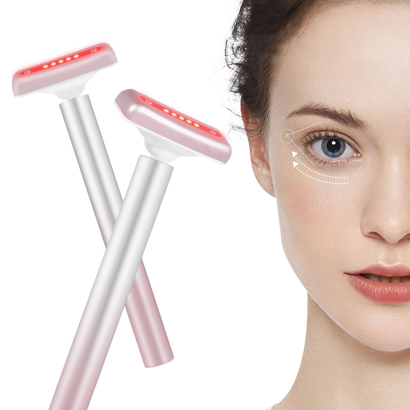 Lumiora™ 4-in-1 Radiant Renewal Facial Wand (Red Light & Microcurrent Therapy)